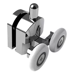 Set 8 role cromate pentru cabine de dus, Gonga®