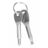 Set 2 surubelnite practice in forma de chei, din otel inoxidabil,breloc, 6.2 cm, Gonga®