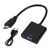 Adaptor Convertor HDMI la VGA + AUDIO, Gonga®