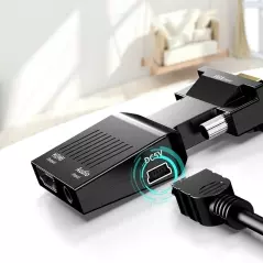 Adaptor Convertor HD38 de la VGA (D-Sub) + Audio la HDMI, Gonga®