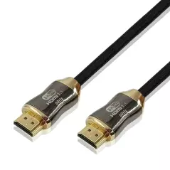 Cablu HDMI 2.1 8K, 2m, Gonga - Negru