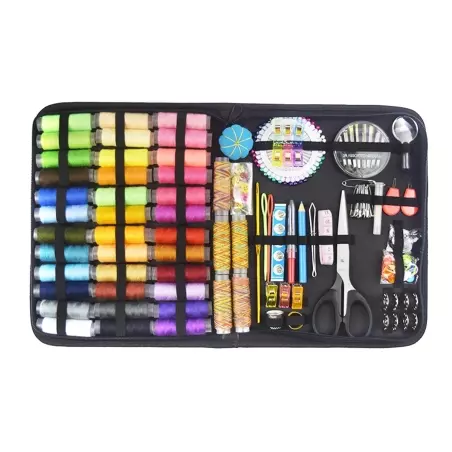 Set 200 de elemente pentru cusut, multicolor, Gonga®