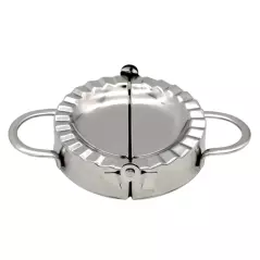 Set forma si cutit pentru aluat ravioli, inox, Gonga®