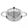 Set forma si cutit pentru aluat ravioli, inox, Gonga®