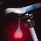 Lampa pentru bicicleta, forma amuzanta, rosu, Gonga®