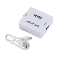 Convertor de imagine și sunet de la VGA la HDMI