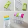 Set de 6 recipiente transparente pentru condimente, multicolor, Gonga®