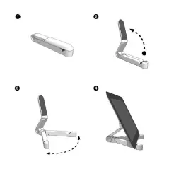Suport universal pentru tableta cu dimensiuni intre 7-10 inch, 18.4 x 2.3 cm,Gonga®