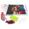 Set de broderie cu mozaic 5D , model Caine, Gonga®