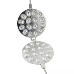 Forma metalica pentru coacerea fursecurilor in forma de nuca, Gonga®