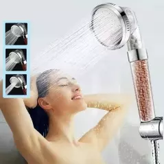 Cap de duș cromat cu filtru pentru impuritati,Gonga®