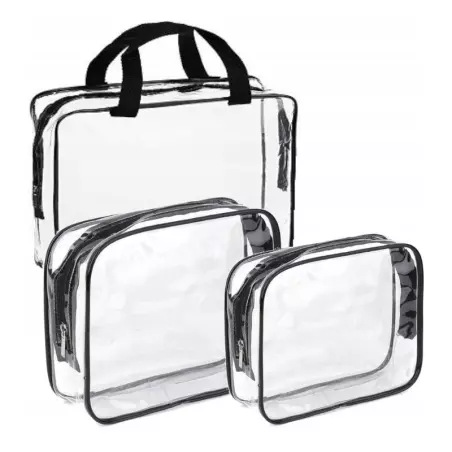 Set organizator turistic, 3 genti transparente, Gonga®
