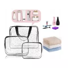 Set organizator turistic, 3 genti transparente, Gonga®