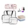 Set organizator turistic, 3 genti transparente, Gonga®