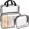 Set organizator turistic, 3 genti transparente, Gonga®