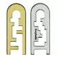 Puzzle Huzzle Cast Keyhole, nivel 4/6, Gonga®