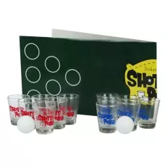 Joc pentru adulti, de petrecere Shots Pong, 12 shooturi, Gonga®