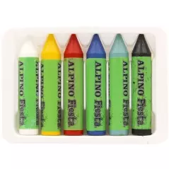 Set 6 creioane colorate pentru pictura fetei, Gonga
