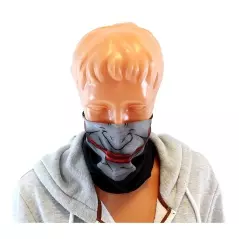Masca bandana Joker, din neopren, fata trista,Gonga®