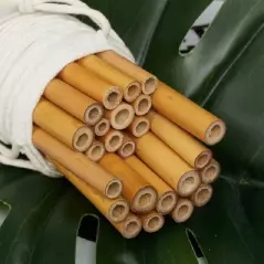 Paie reutilizabile din bambus, 24 buc, Gonga®