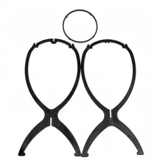 Suport perucă, negru, Gonga®