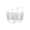 Set 6 recipiente cosmetice din plastic, Gonga®