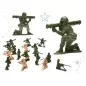 Set figurine, soldati, baza militara cu 307 elemente, Gonga®