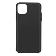 Husa de protectie din silicon, iPhone 11 - Negru