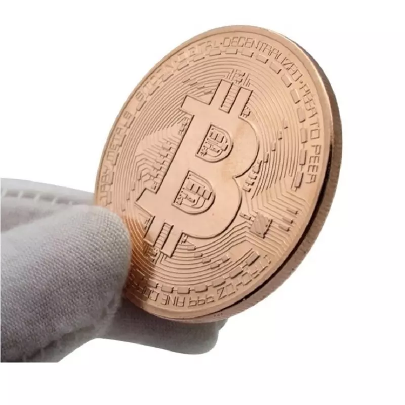 Moneda Bitcoin pentru colectionari