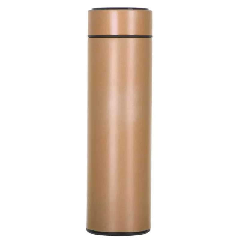 Termos inteligent cu afisaj LED si termometru, 500 ml, Gonga®