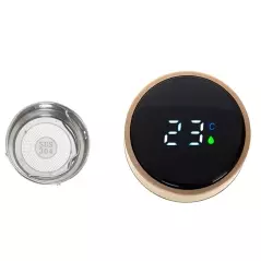 Termos inteligent cu afisaj LED si termometru, 500 ml, Gonga®