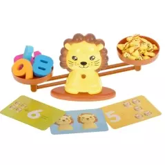 Balanta de jucarie, invatam matematica - jucarie educativa pentru copii, invatarea numerelor, Gonga®