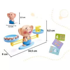 Balanta de jucarie, invatam matematica - jucarie educativa pentru copii, invatarea numerelor, Gonga®
