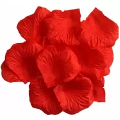 Petale de trandafir artificiale pentru diverse evenimente, Gonga® - Rosu