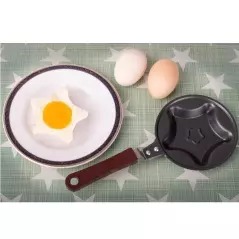 Tigaie in diferite forme, maner maro