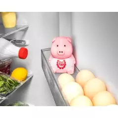 Porcul amuzant care te tine la dieta, pentru frigider, Gonga - Roz
