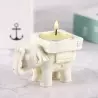 Suport pentru lumanare, model Elefantul norocos, Gonga®