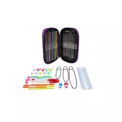 Set de accesorii pentru crosetat, Gonga®