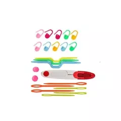 Set de accesorii pentru crosetat, Gonga®