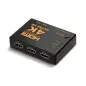 Splitter 4K HDMI, 1080p, switch 3in1 cu telecomanda, Gonga®