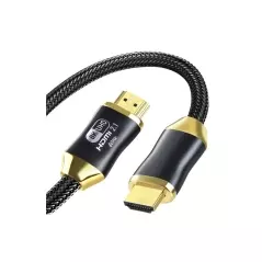 Cablu HDMI 2.1 8K, 3m, Izoxis - Auriu