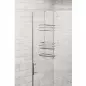 Etajera de baie pentru dus 3 etajere, 24x78,5x25 cm, Gonga®