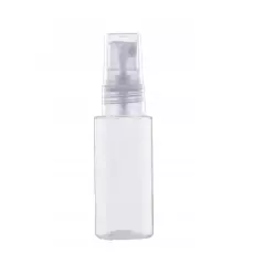 Recipient cosmetic cu pulverizator tip spray,50 ml, Gonga® - Transparent