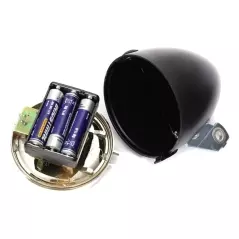 Lampă retro pentru bicicleta, crom, Gonga®