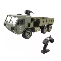 Camion militar cu telecomanda , 6x6, scara 1:16 cu CAMERA, Gonga® - Verde