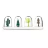 Set suport și 4 recipiente pentru condimente, Four Seasons, Gonga®