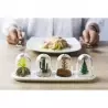 Set suport și 4 recipiente pentru condimente, Four Seasons, Gonga®