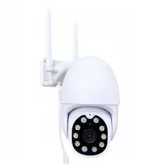 Camera supraveghere IP de exterior, rotativa, WiFi ZOOM 2MP 2MPx, Gonga® - Alb