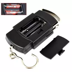 Cântar electronic de mână cu clemă pentru bagaj, 50 kg, Gonga®