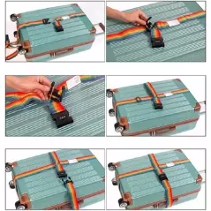 Centura de siguranta pentru bagaje, 190cm x 5cm, Gonga®